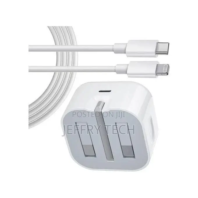 Apple USB-C / Type-C Fast Charger, Adapter and Cable/for Iph