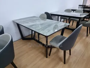 Marble Top Dining Table