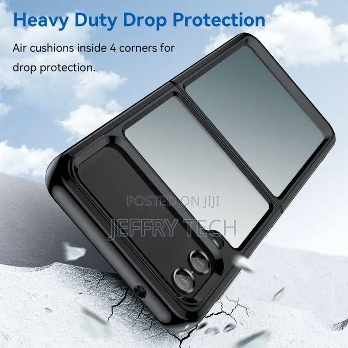 Samsung Galaxy Z Flip 4 Clear Bumper Phone Case