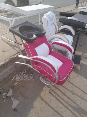 White/Pink Saloon Seats