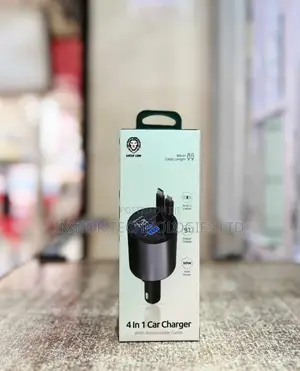 Green Lion 4 in 1 Car Charger 50W