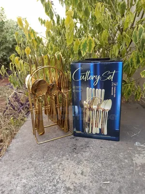 24pcs Heavy Duty Quality Cutlery Sets 
*Pure Stainless