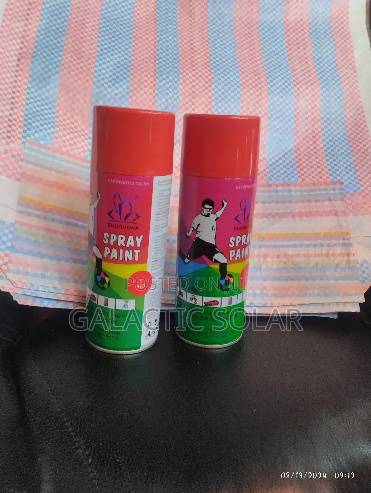 Red Spray Paints