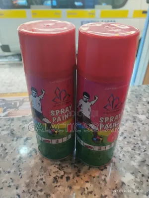 Red Spray Paints