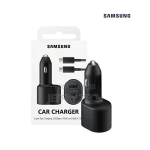 Samsung Dual Car Charger (45W+15W) Adapter for A54