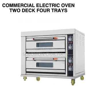 Premier Commercial Elecrtric Oven Two Deck Four Trays