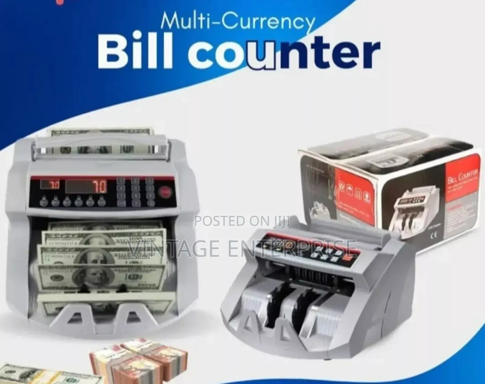 Bill Counter , Multicurrency Bill Counter.