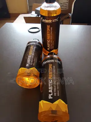 Car Exterior Plastic Restorer Spray