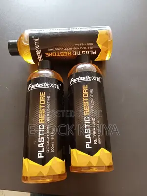 Plastic Restorer for Vehicle Interiors