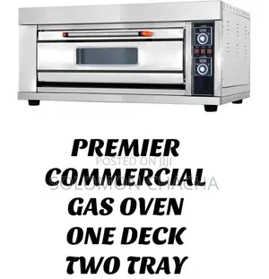 One Deck Two Tray Premier Commercial Gas Oven