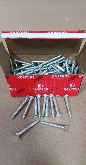 Self Tapping Wall Plug Screw M4.8 * 40 Mm (100pcs/Packet).