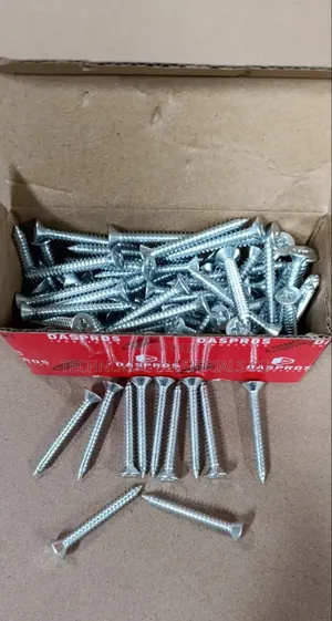 Self Tapping Wall Plug Screw M4.8 * 40 Mm (100pcs/Packet).