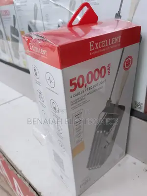Excellent Power Bank 50000mah.Four Output Wired Power Bank