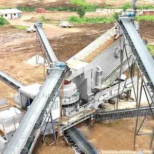 Stationary Quarry Aggregate Stone Crushing Crusher Plant
