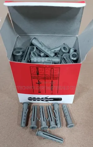 Wall Plug/Anchor (Grey) 100pcs/Box