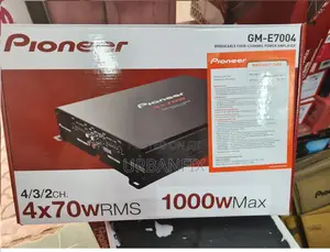 Pioneer 1000watts 4 Channel Amplifier/Booster