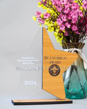 Wooden Acrylic Awards