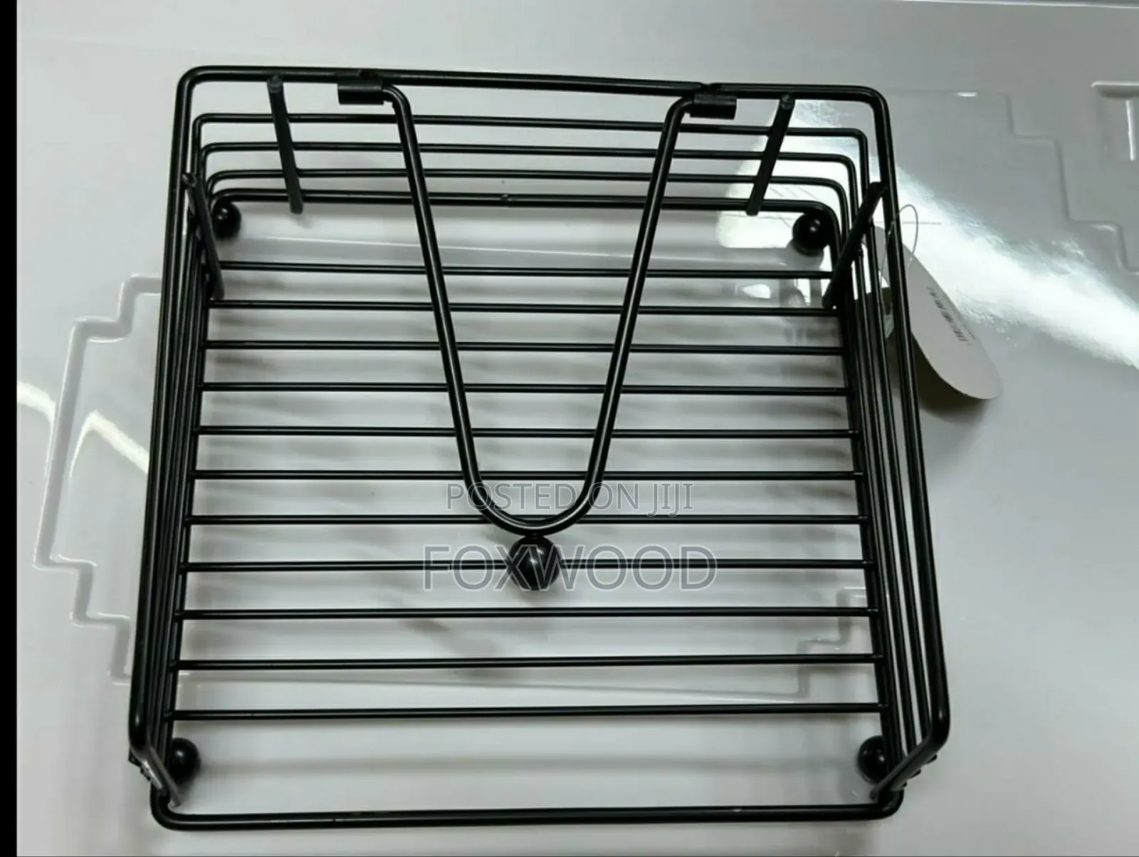 Flat Metallic Napkin Holder Now Available