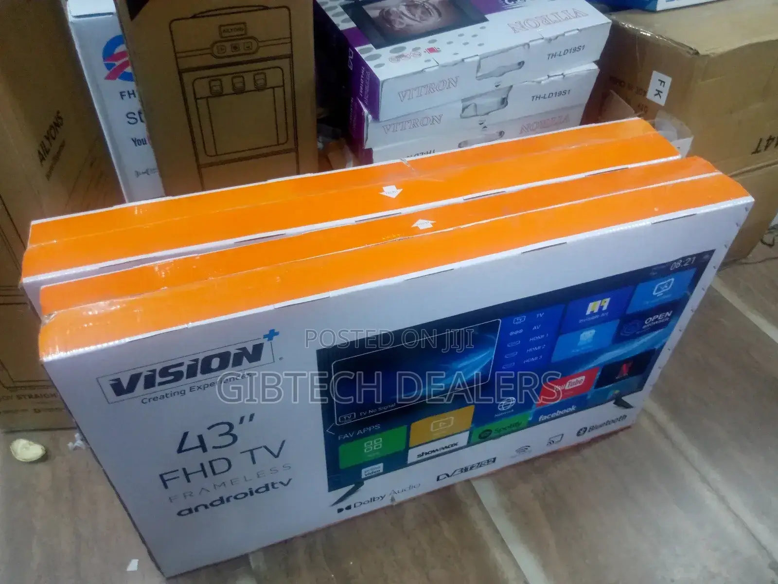Vision Plus 43" Smart Android Tv