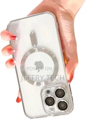 Silver iPhone 13 Pro With Magnetic Ring With Magsafe