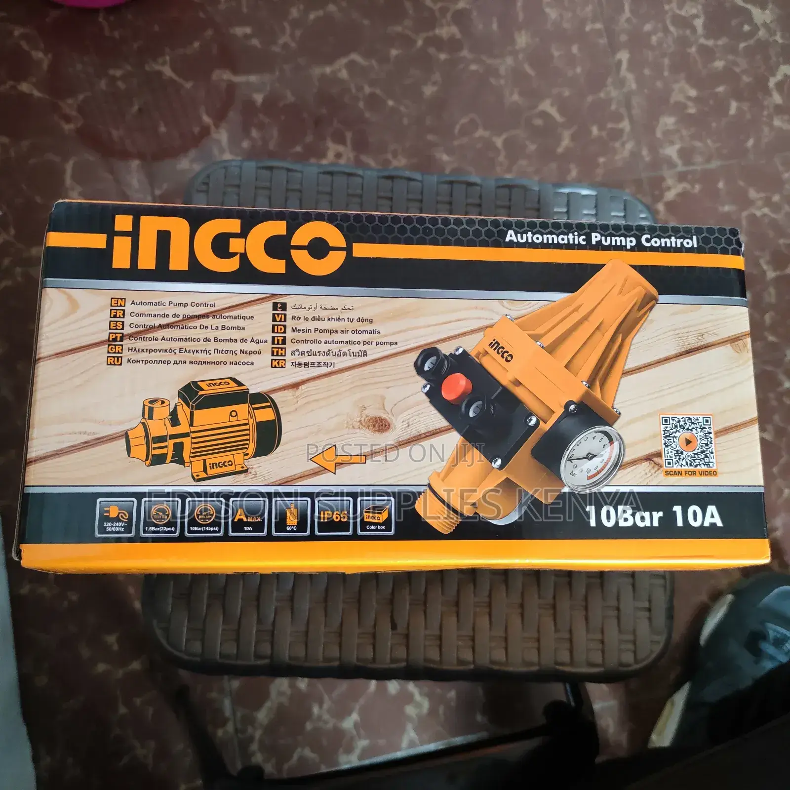 Ingco Automatic Pump Control Wt Gauge Water Pump Controller