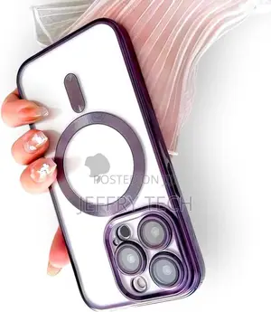 Purple iPhone 14 Pro Series With Magnetic Ring With Magsafe