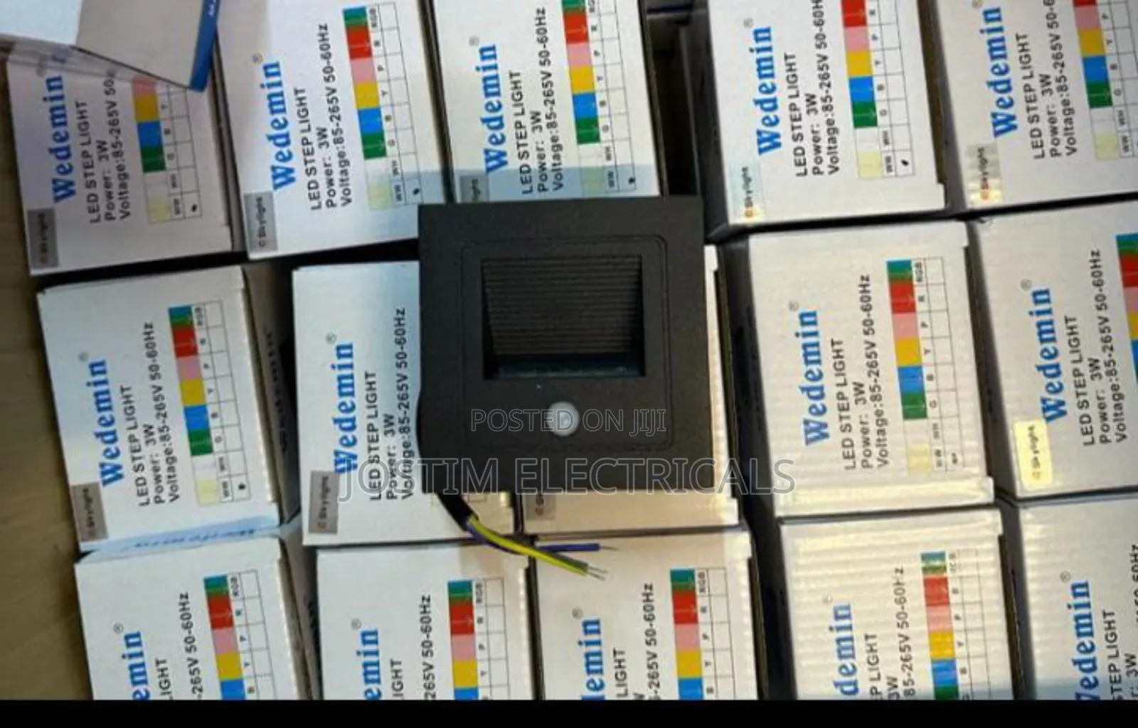 Sensored Stair Light Black Warm
