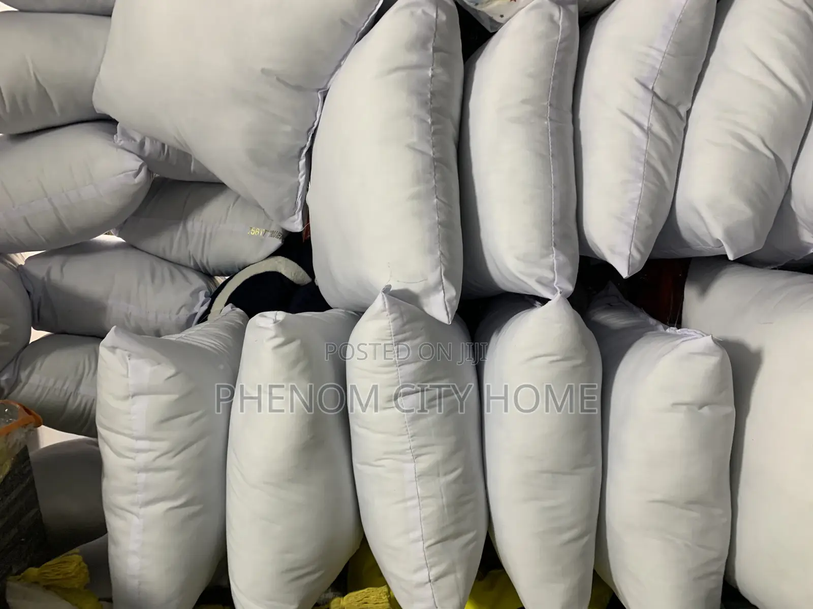 White Fibre Pillows Available