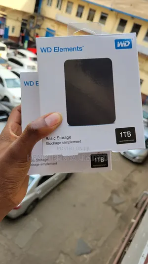 WD Element 1TB External Hard Disk.