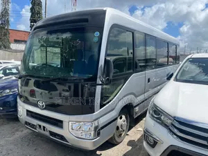Toyota Coaster 2017 Silver
