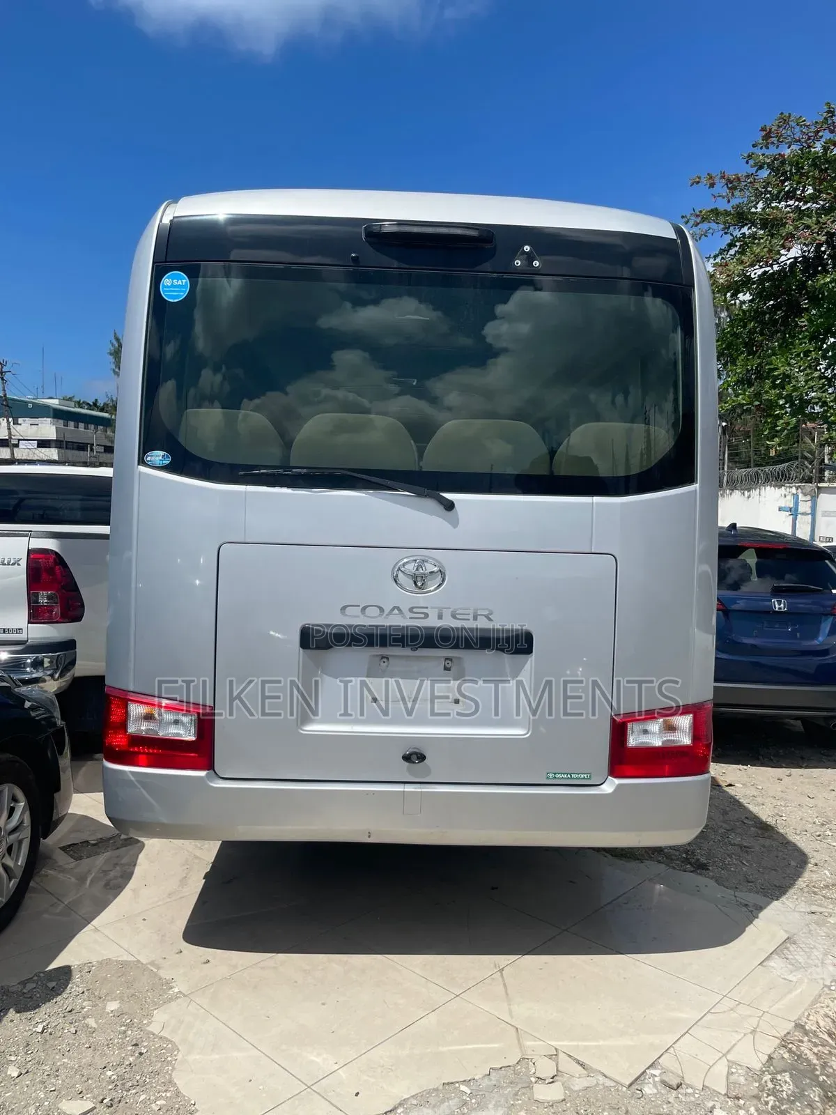 Toyota Coaster 2017 Silver