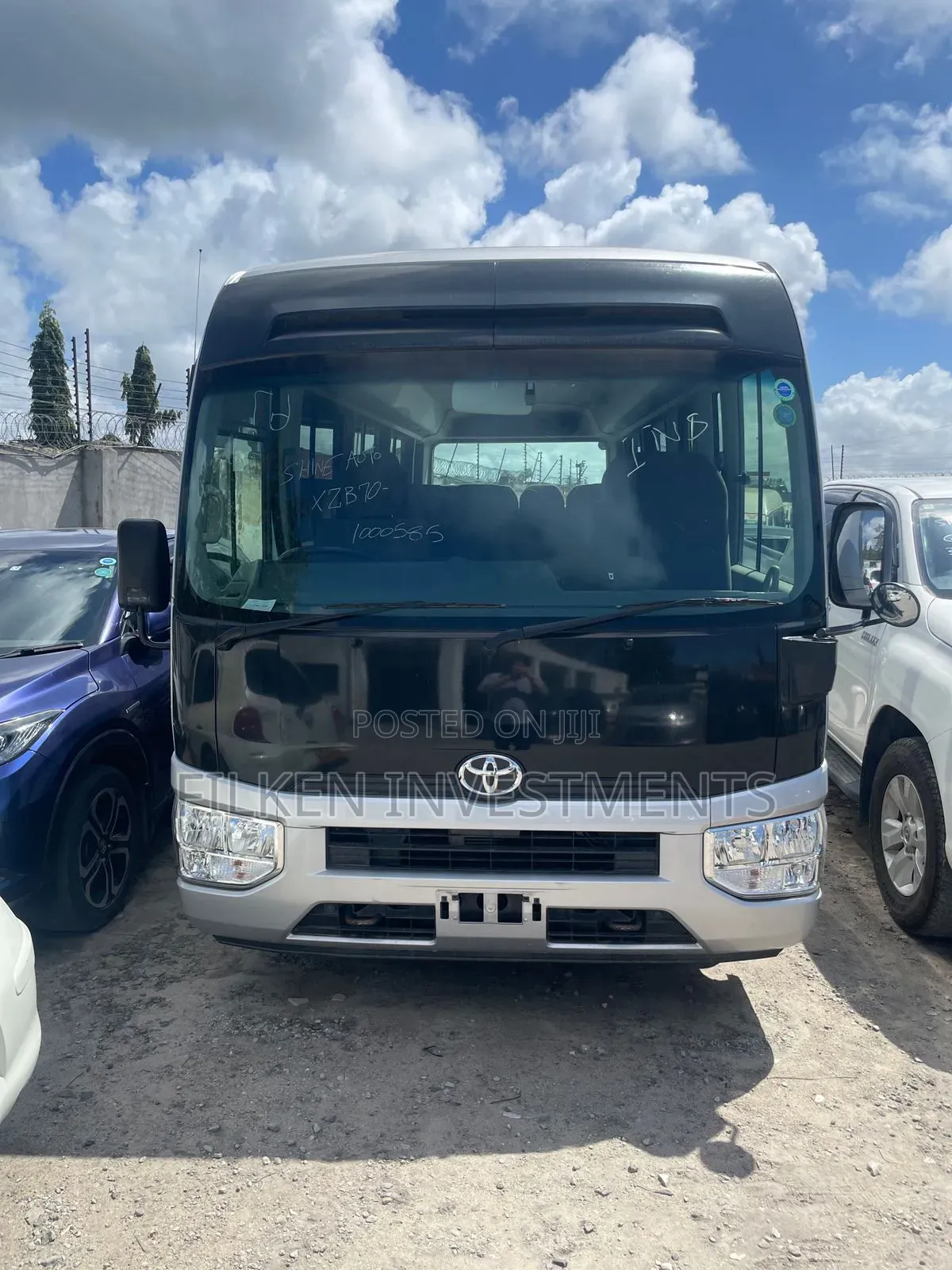Toyota Coaster 2017 Silver