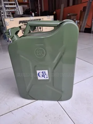 Metallic Fuel Can 20L Metal Jerry Can