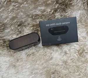 BEST Nanny Spy CCTV Camera on a Digital Table Clock