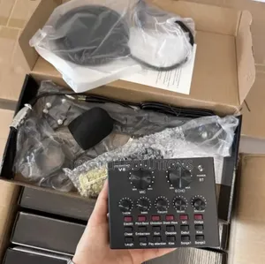Condenser Microphone With Sound Card