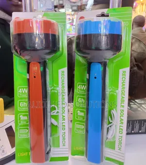 Rechargeable Solar Led Torch