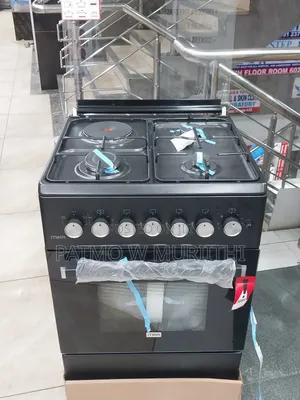 Mika Standing Oven Cooker 3gas+1electric Plate +Oven
