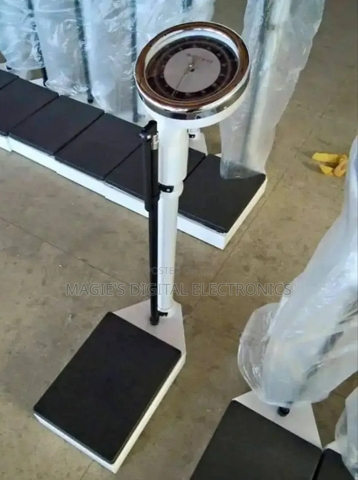 Durable Analogue Height and Weight Scale