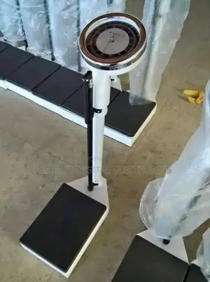 Durable Analogue Height and Weight Scale