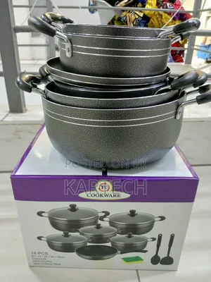 Non-Stick TC Cookware Set 14 PCS