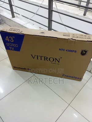 Vitron 43 Inch Smart Android TV FHD Wi-Fi Enabled, Bluetooth