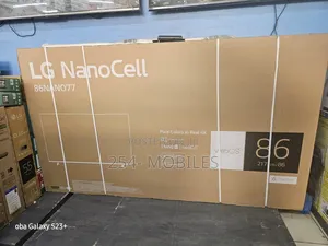 LG 86 Inch Nanocell Uhd Web OS Smart TV 86NANO77