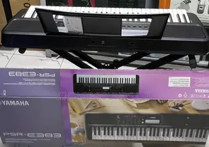 Yamaha PSR-E383 Portable Keyboard 61-Key, Advanced