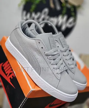 Gray Puma Sneakers for Men