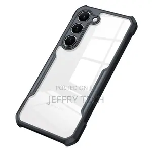 Shockproof Hybrid Cover for Samsung Galaxy S23 - Black