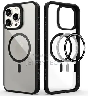 Back Cover Case Compatible With iPhone 15 Pro Max (TPU+PC) (
