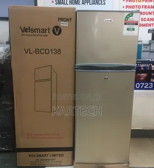 Volsmart 138 Litres Double Door Refrigerator