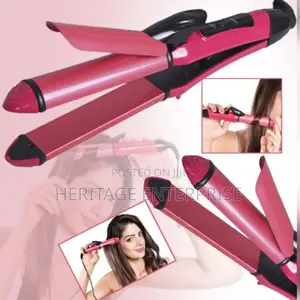 Flat Iron Tong 2 in 1 