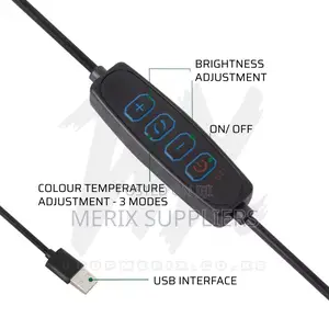Adjustable Dimmable Usb Led Desk Lamp – With Clamp
