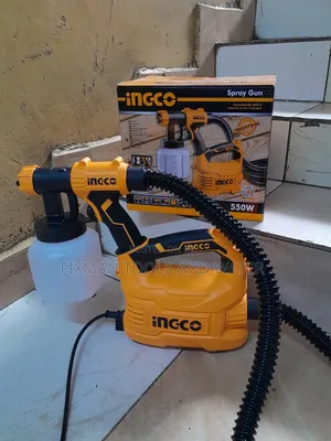 Fine Painting Electric Ingco Spray Gun 550W